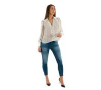 Morgan Chemisier cpois Off White/Noir 42