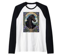 Morgan Cheval - Art Nouveau - Design équestre Manche Raglan
