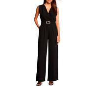 Morgan Combinaison Jambe Large détail Boucle Noir 36