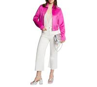 MORGAN Femme Blouson droit effet suédine 222-GSUD MAGENTA T36