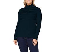 Morgan Femme Col Roule Fine Jauge 132-mentos.m Sweater, Vert Bouteille, X EU