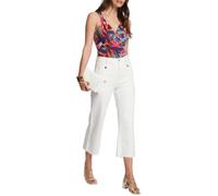Morgan Femme Débardeur imprimé col Cache cœur 241-DAROV/MULTICO/XL