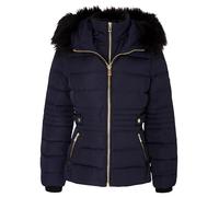 MORGAN femme doudoune à capuche Marine Taille 36