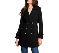 Morgan Femme Droit Boutonné 222-gfabi Manteau, Noir, 38 EU