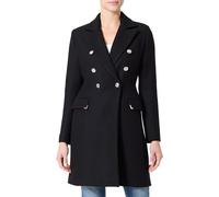 Morgan Femme Manteau long noir en laine Taille 38