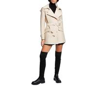Morgan Femme Trench court à capuche 241-GLADIA Beige T36