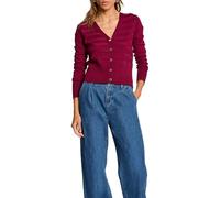 MORGAN 252-MENTHI Gilet, Plum M, L Femme
