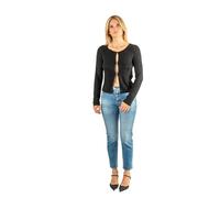 MORGAN Femme 252-mizor Gilet, Noir M, M EU