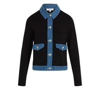 Morgan Gilet 251-MNAKI Femme Bleu Taille S