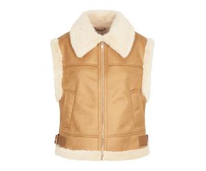 Morgan Gilet '261-GKAMI' camel, Taille XS