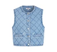 Morgan Gilet '261-VQUIL' bleu denim, Taille S