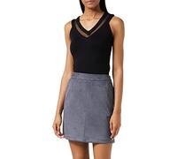 Morgan Haut en Jersey et Tulle Noir XL