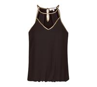 Morgan Blouse Bretelles Fines avec liserés Noir 36