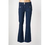 morgan jeans femme de couleur bleu 42
