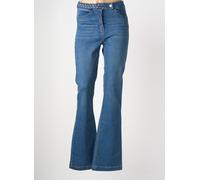 morgan jeans femme de couleur bleu 42