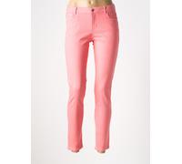 morgan jeans femme de couleur rose fonce 40
