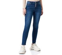 Morgan Jeans Slim Taille Standard 7/8ème Bleu 42