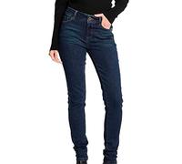 Morgan Jeans Slim Taille Standard à Poches Bleu 24W / 34L
