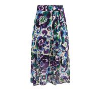 Morgan Jupe 'CITY' bleu clair / vert / violet foncé / blanc, Taille 36