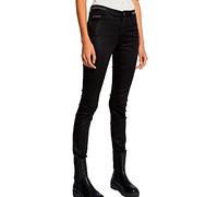 Morgan Pantalon Slim Enduit Noir Taille 36