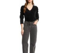 Morgan 212-MOOVE Pull, Noir M, M Femme
