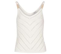 Morgan Pull débardeur à Ornements métalliques Blanc