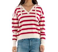 Morgan Pull Écru/Rouge Femme Ballo Écru L