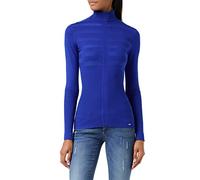 Morgan Pull Manches Longues col roulé Bleu Roi XS