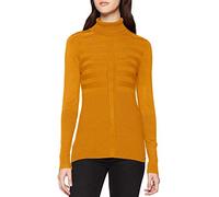 Morgan Pull manches longues col roulé Jaune XS