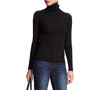 Morgan Pull-over 132-Mentos col roulé manches longues noir XS