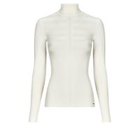 Morgan Pull 132-MENTOS.M col montant manches longues maille fine Blanc XL