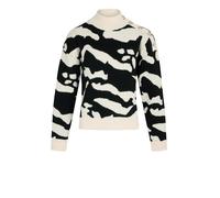 Morgan Pull Motif Bicolore