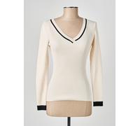 Morgan 232-MGALA Pull-Over, Ivoire, M Femme