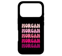 Morgan Retro Stack Design Coque pour iPhone 17 Pro