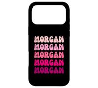 Morgan Retro Stack Design Coque pour iPhone 17 Pro Max