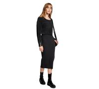 MORGAN 242-RMONA Robe, Gris Anthracite, M Femme