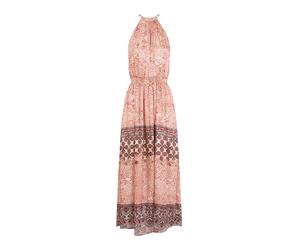 Morgan Robe d’été bleu clair / marron / rose pastel / melon, Taille 40