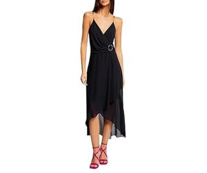 Morgan Robe mi-Longue à Fines Bretelles Marine 36