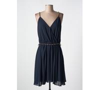 morgan robes femme de couleur bleu 44