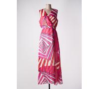 morgan robes femme de couleur rose 38