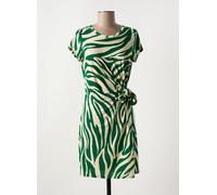 morgan robes femme de couleur vert 42