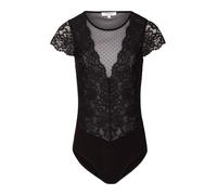 Morgan T-Shirt Manches Courtes en Dentelle Noir M