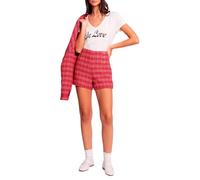 Morgan Short Droit Tweed Multico 34