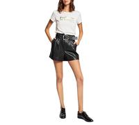 Morgan Short Faux Cuir Ceinture Rivets 221-SHINGA