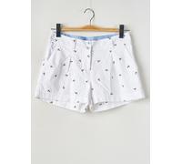 morgan shorts / bermudas femme de couleur blanc 36