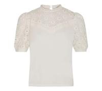 Morgan T-Shirt Manches Courtes brodé Off White XS