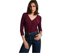 Morgan 242-TIWI T-Shirts à Manches Longues, Plum M, S Femme