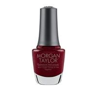 Morgan Taylor Lacque de ongles (Je suis si chaud) Rygne de ongle a ongles rouge metallique vernis a ongles durable durcissement de ongles rouge