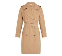 Morgan - Trench coat FEMME avec manches longues et col cranté beige - Taille numeric_36