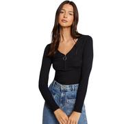 Morgan Tricot Manches Longues COL V avec Zip